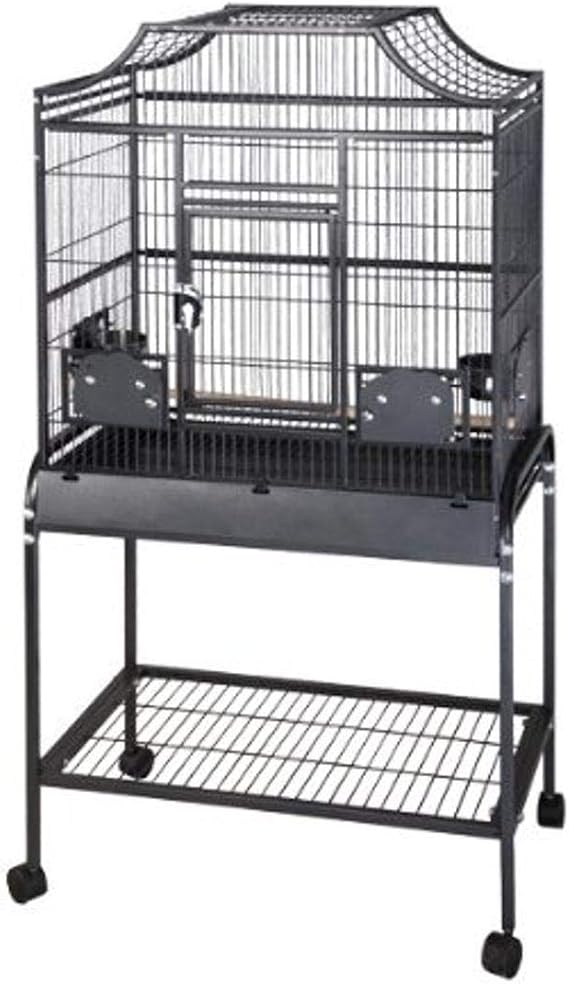 A&E Cage Co. Elegant Style Flight Cage, 28" x 18", Blue