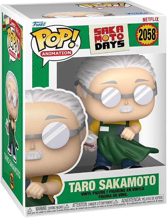 Funko POP! Animation: Sakamoto Days - Taro - 1 in 6 Chance of Rare Chase