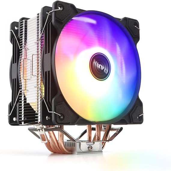 Dark Freezer X123 DUO 12cm FRGB Led Fan, Intel/AMD Compatible, 4Pin PWM Connected Tower Type Processor Cooler (DKCCX123DUO)