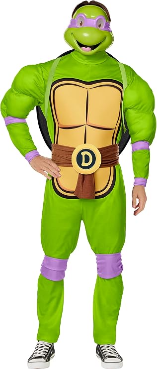 InSpirit Designs Teenage Mutant Ninja Turtles Adult Classic Donatello Costume Deluxe | Officially licensed | Cosplay costume | Group costume | Deluxe costume