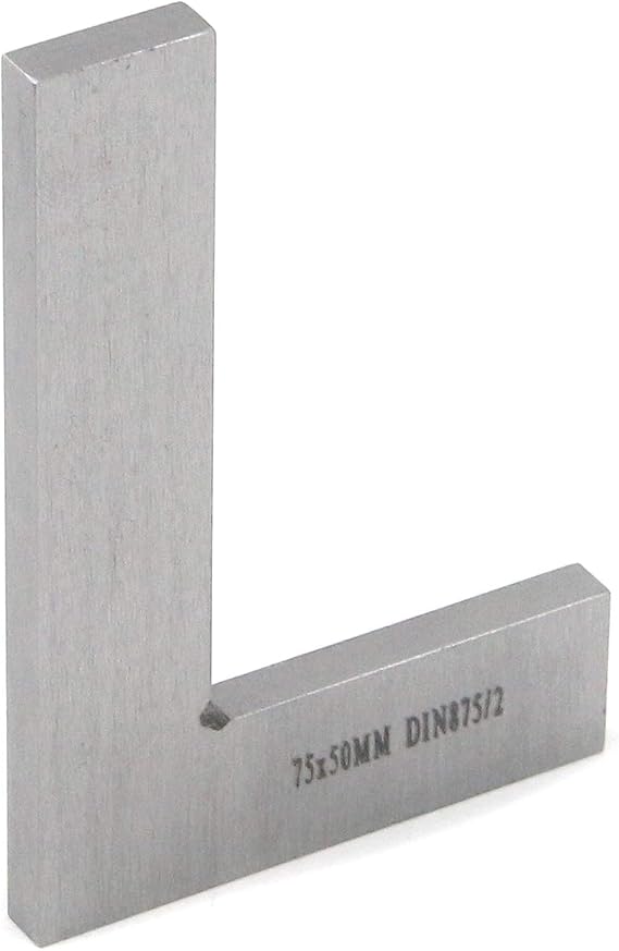 T Tulead Carbon Steel Machinist Square 75x50mm/2.95" x2