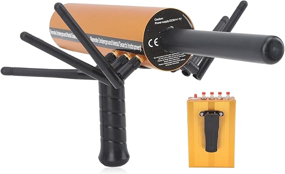 Gold Detector Underground, Ground Penetrating Metal Detector, Metal Pinpointer, 30m Depth 1200m Range 6 Antenna Accurate Finding Gold Detector