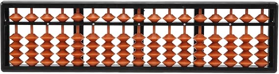 Plastic Abacus Arithmetic Abacus Kids Calculation Tool 17 Digits