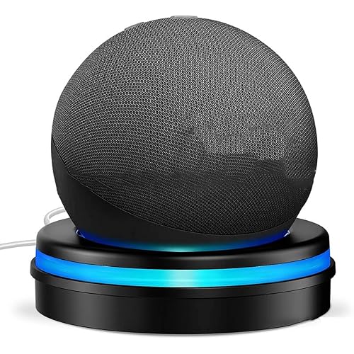 Amazon Echo Dot 4 / Echo Dot 5 ホルダー デスクトップ スタンド マウント アクセサリー ネジ不要 スピーカーアクセサリーラック Amazon Echo Dot 4 / Echo Dot 5 ブラック M7