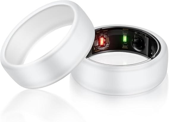 2 Pack Ring Cover for Oura Ring Gen 3/4/Samsung Galaxy Ring, Daily Scratch Protection,Suitable for Oura Ring Gen 3/4/Samsung Galaxy Ring