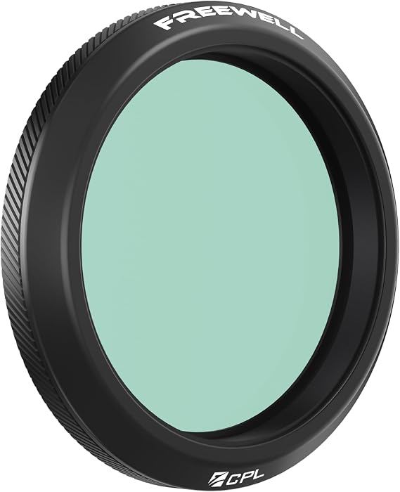 CPL filter for Freewell Osmo Action 5 Pro/Action 4/Action 3 - Reduces reflections and improves colors