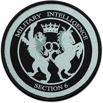 Patch ALFASHIRT MI6 British Military Intelligence Section 6 Hook and Loop #33998