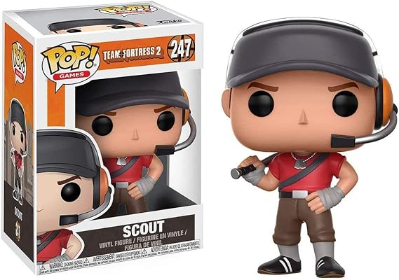 Funko POP Games: Team Fortress 2 Scout Collectible Vinyl Figure