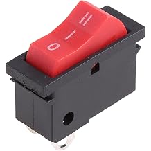 Switch Hair Dryer Switch Switch 3 Position ON Off Boat Switch Red/Black 3 Speed Three-Legged Full Copper On Off On Switch 3 Pin