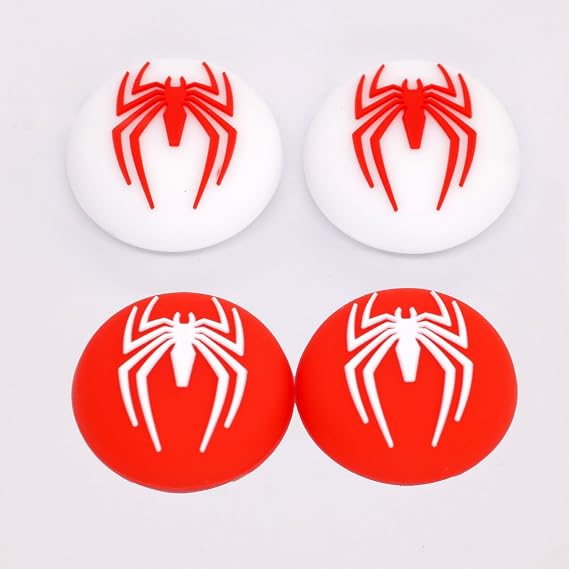 4 PCS Thumb Grips Stick Joystick Cap for PS5 PS4 PS2 Switch Pro for Xbox Series S Xbox One Xbox 360 Silicone Thumbstick Joystick Cover (Color 3)