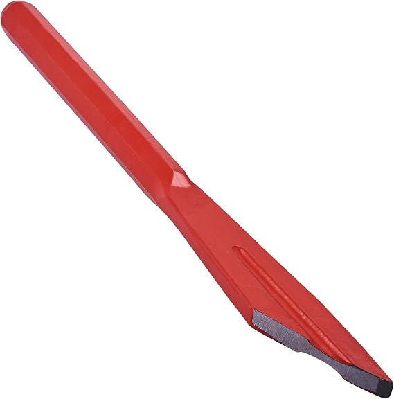 Amtech Plugging Chisel - Hand Tool for DIY at Home, Easy to Use, Comfortable Grip, Debris, Mortar, and Cement Remover for Repointing, Robust Steel Blade (6mm)