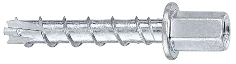 HIlti 418040 Screw ANC KH-EZ-I 1/4" x2-1/2 w/3/8 cplr Anchor Systems