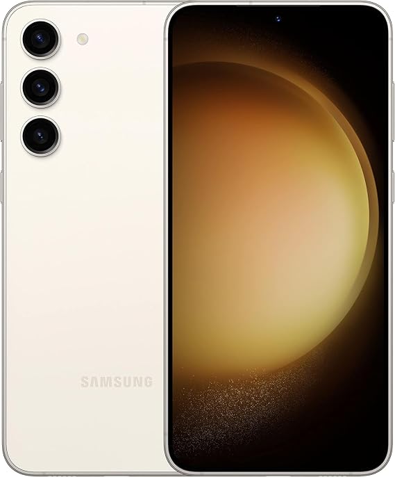 Samsung Galaxy S23, 128GB, Cream - Unlocked (Renewed)
