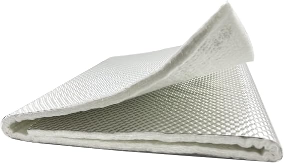 Reduce Radiant Heat Heatshield Aluminum Armor 1/2" Thick x 1' Wide x 2' Long Exhaust Pipe Heat Shield Silver (12.7mm Thick x 1 Foot Wide x 2 feet Length)