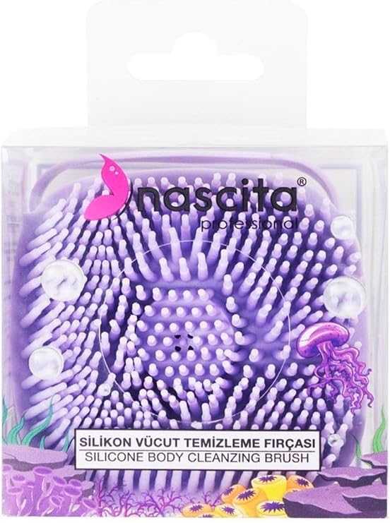 Nascita Silikon Vücut Temizleme Fırçası - 01
