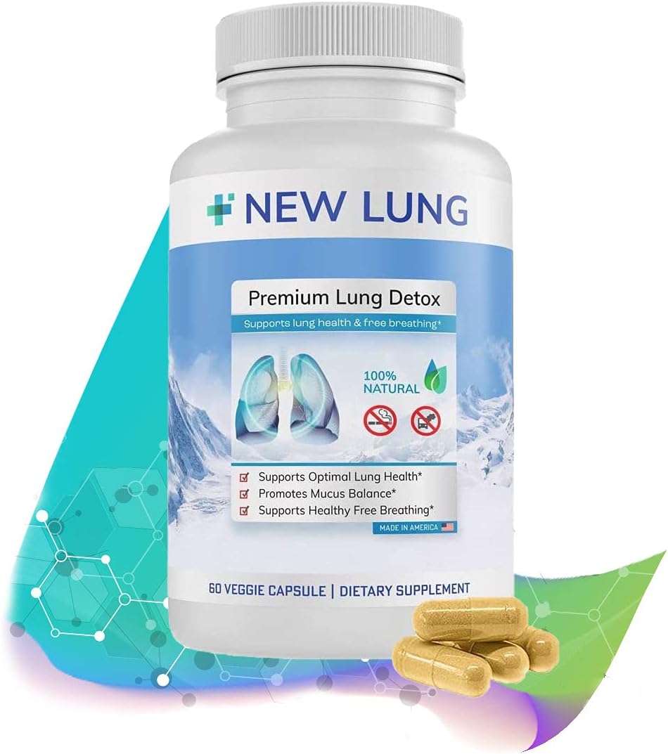 Success Chemistry Lung Detox ► PREMIUM - Lung cleanse ►Top Rated Herbal Lung Cleanse & Detox. Supports healthy Lungs & Sinus from Harmful effects of smoggy cities & years of smoking