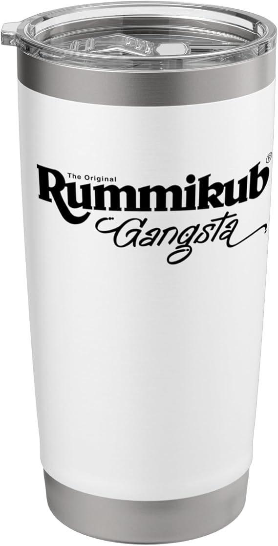 The Original Rummikub Gangsta (Black) Stainless Steel Insulated Tumbler