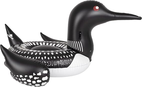 Loon Pool Float for Adults - Beach Floats are Thick, Durable, and Vinyl Designed - Lake Floaties Inspired by The North