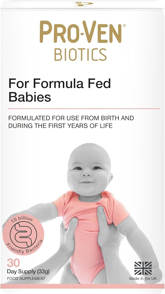 Pro-Ven for Formula Fed Babies | 10 Billion Live Bacteria Powder with Prebiotics | Daily Microbiome Support from Birth - Gentle for Newborns Infants and Toddlers | Scoop Included