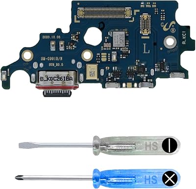 MMOBIEL Dock Connector Compatible with Samsung Galaxy S21 5G 2021 - Charging Port - Headphone PortMicrophone Replacement - Type C - Incl. Screwdrivers