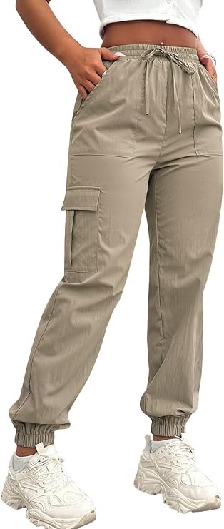Cargo Pants Women Joggers Quick Dry Hiking Pants with Pockets