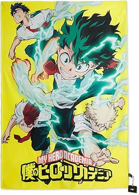 Micotaku My Hero Academia Tapestry 40x60 Inch Wall Tapestry for Living Room Bedroom, Yellow
