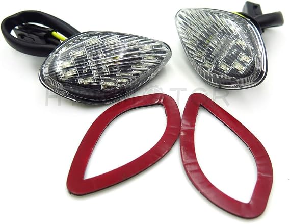 SMT- Clear Led Flush Mount Turn Signal Compatible With Honda Cbr 919 600 F3/F4/F4I 600Rr 1000Rr [B00RUE0W20]