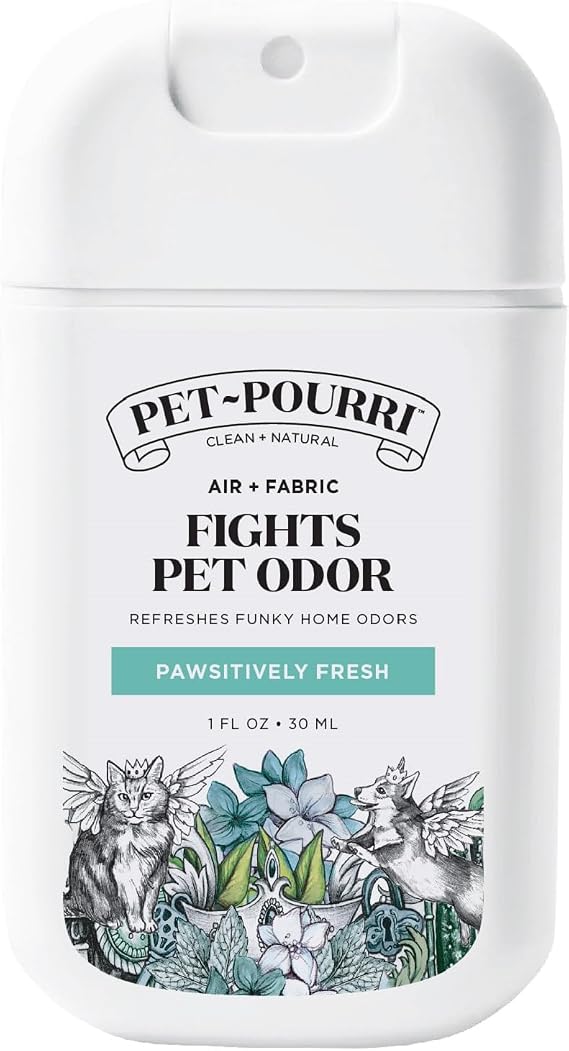 Pet-Pourri Pocket Deodorizer Spray, Pawsitively Fresh, 1 Fl Oz