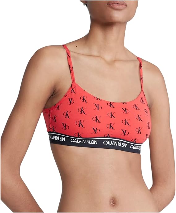 Calvin Klein Archive Logo Lightly Lined Bralette