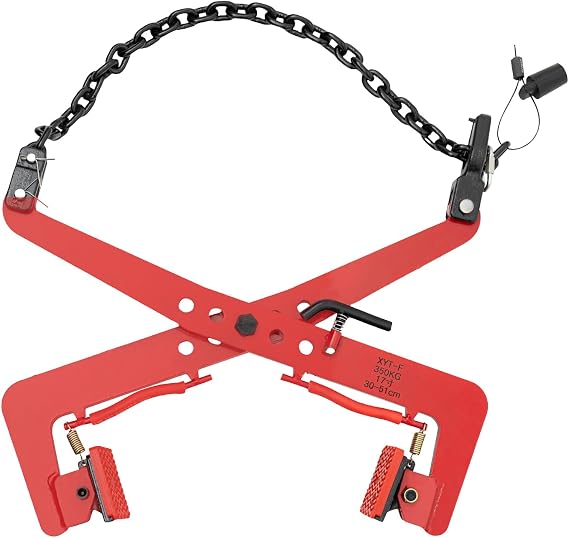 Granite Slab Lifting Clamp, 350kg/771.6Lbs Heavy Duty Stone Lifting Clamps 11.81-20.08inch Adjustable Opening Rock Clamp Granite Clamps for Lifting and Transporting