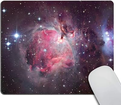 Smooffly Orion Nebula Galaxy Ddesign Customized Rectangle Non-Slip Rubber Mousepad Gaming Mouse Pad 9.5 X 7.9 Inch 240mmX200mmX3mm
