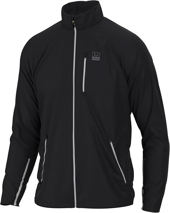 HUK Mens Pursuit Jacket, Waterproof & Wind-resistant Jacket for Men