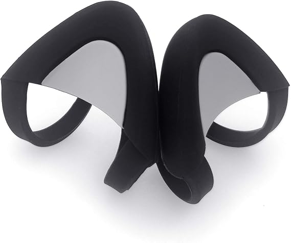 REEYEAR Cute Cat Ears Fits for HypreX Cloud/Cloud Stinger/Cloud Flight Headsets, Universal Fit Lovely Kitty Adjustable Attachment Straps for Video Live Gaming Headphone,Black& Gray