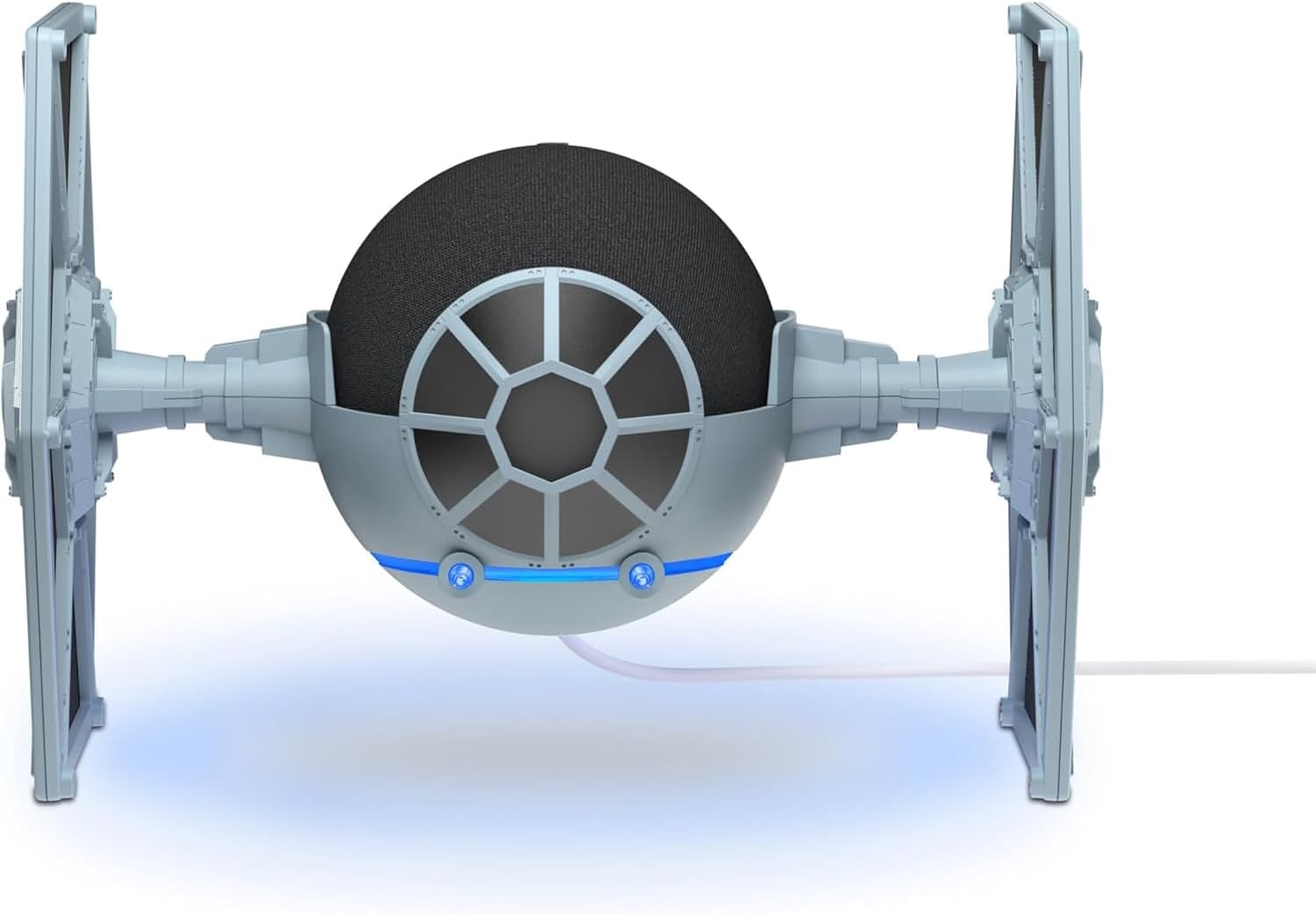 Echo Dot (Newest gen) Charcoal with Alexa + Limited-Edition STAR WARS TIE Fighter Stand