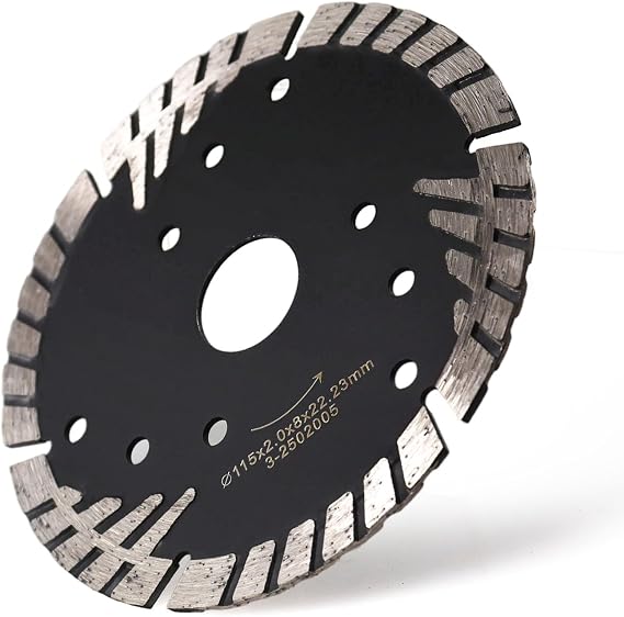 4.5Inch Diamond Saw Blade Dry or Wet - Angle Grinder Cutting Porcelain Tiles Stone Marble Granite Concrete Ceramics