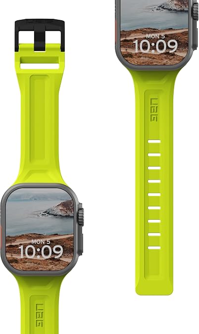 URBAN ARMOR GEAR UAG Compatible with Apple Watch Band 49/46/45/44mm & 42/41/40mm iWatch Series Ultra 3/Ultra 2/Ultra/4-11/SE3/SE2/SE Scout Watch Strap