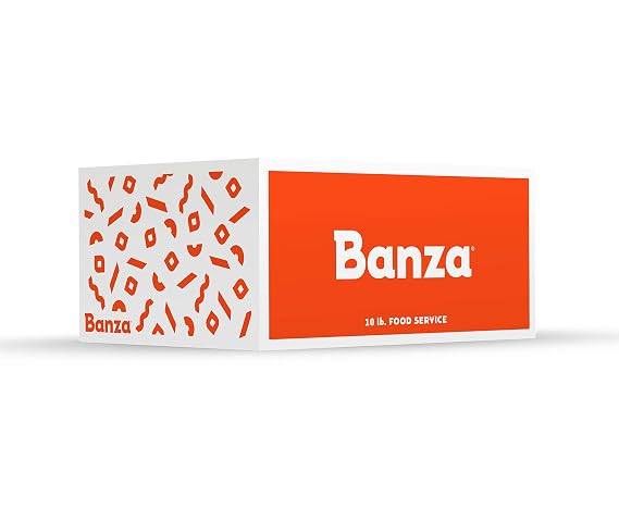 Banza Chickpea Pasta, Rotini - Gluten Free Healthy Pasta, High Protein, Lower Carb and Non-GMO - (10 lb)