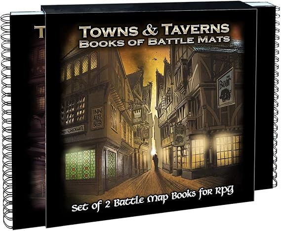 Towns & Taverns Books of Battle Mats