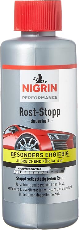 NIGRIN Rust Stop 200ml Tannin Based Corrosion Protection Long Lasting Rust Protection