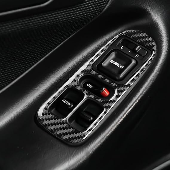 Real Premium Carbon Fiber Compatible with Acura Integra 1994 1995 1996 1997 1998 1999 2000 2001 Accessories Car Lifting Cover Sticker Decal Interior Trim