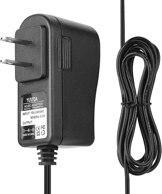 6.5Ft AC/DC Adapter for Roku MU12AH120100-A1 MU12AH120100A1 SMARTPARTS HNC120060U E305498 Roku 1 Streaming Player 2710 2710R 2710X Philips PD9012/37 PD9016/37 Coby DP-758 Samsung BN44-00133C SAD1212
