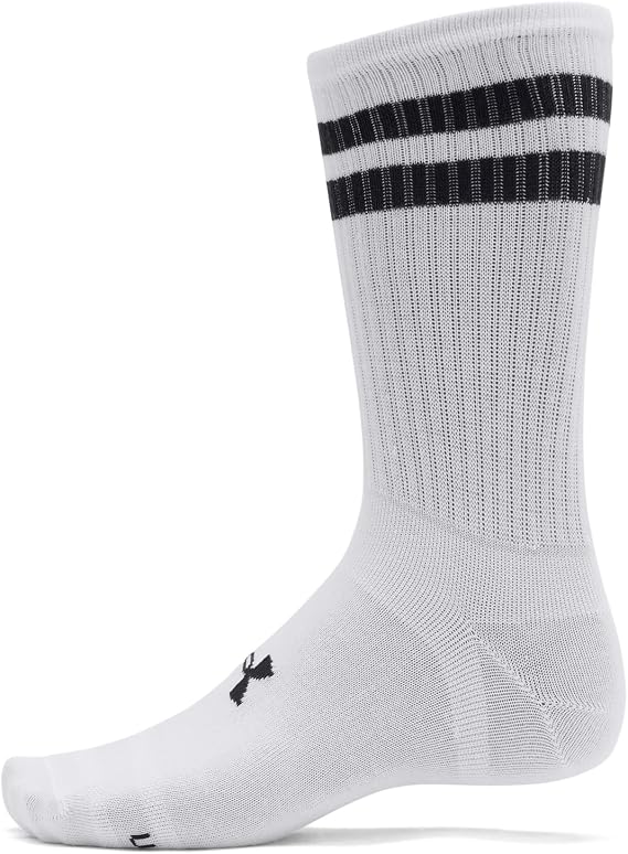 Under Armour Unisex Adult Essential Crew Socks (6-Pack)