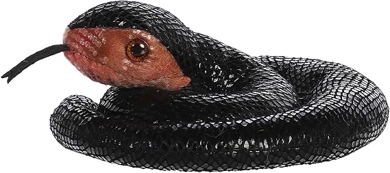 Aurora Mini Flopsie 6" Bella Black Snake Adorable Stuffed Animal