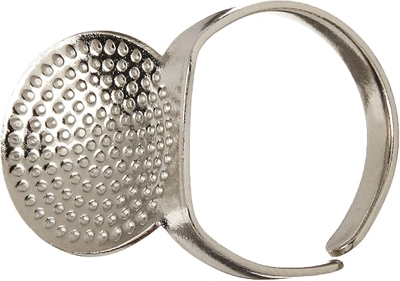 Clover 611 Adjustable Ring Thimble with Plate, #22
