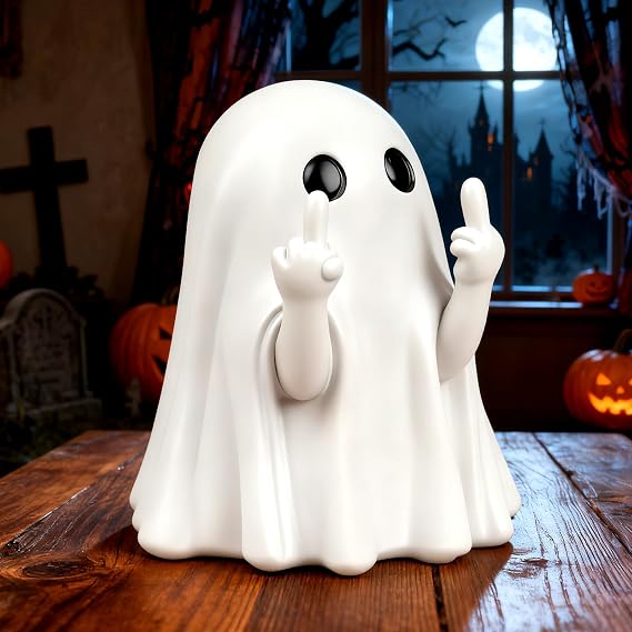 Halloween Ghost Ornment Resin Horror Decorations Figurine