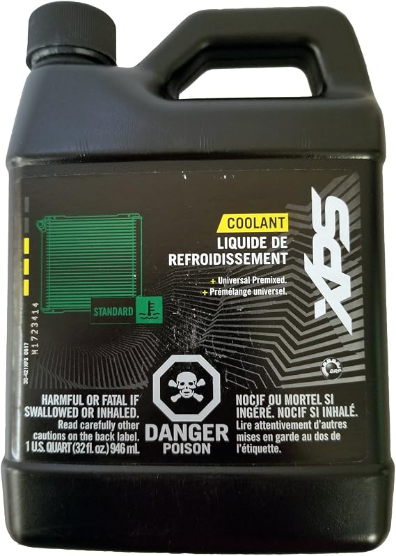 BRP 1 Quart Pre-Mixed Green Antifreeze Engine Coolant Can-Am Sea-Doo Ski-Doo OEM 779149