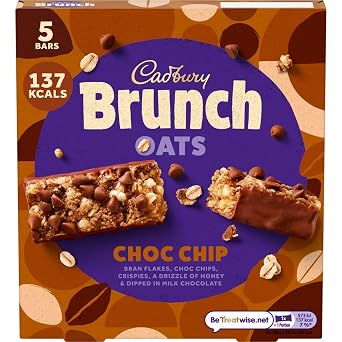 Cadbury Brunch Bar Chocolate Chip, 192 g