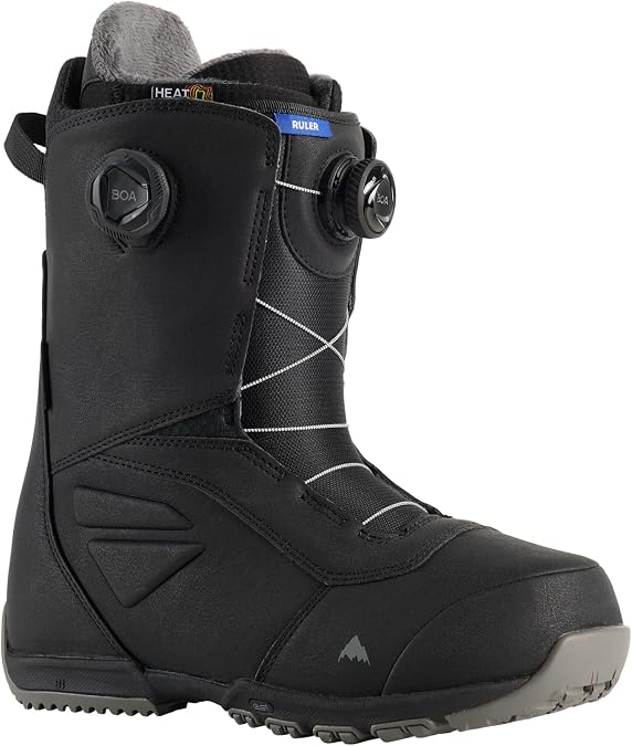 Burton Ruler BOA Snowboard Boots Black Sz 9.5