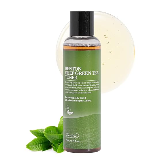 BENTON Deep Green Tea Toner | 5.07 fl oz - Green Tea Facial Toner