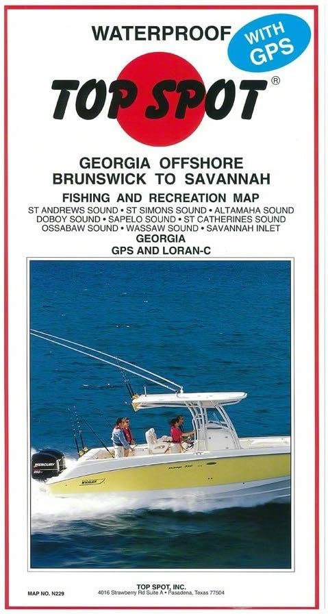 Topspot Map N229 Georgia Offshore